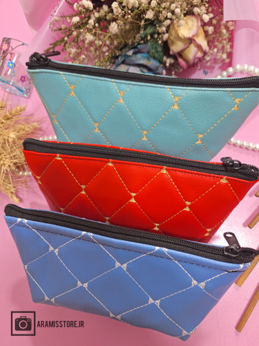 کیف آرایشی جنس چرمی